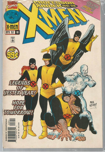 Professor Xavier And The X-men 18 Marvel Bonellihq Cx140 J19