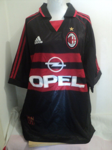 Camiseta Futbol adidas Ac Milan Albertini Nº4 Opel Italia