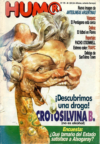 Lote De 6 Revistas Humor. 1986/1987 