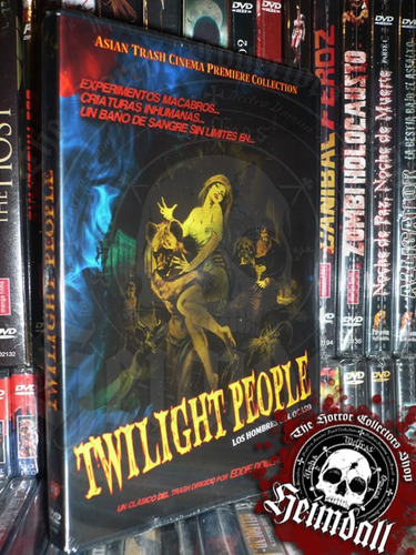 Dvd Twilight People Los Hombres Del Ocaso Horror Terror Gore