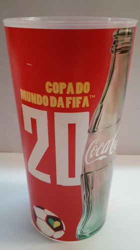 Vaso Fútbol Mundial Brasil 2014 Coca Cola Entregado En Juego