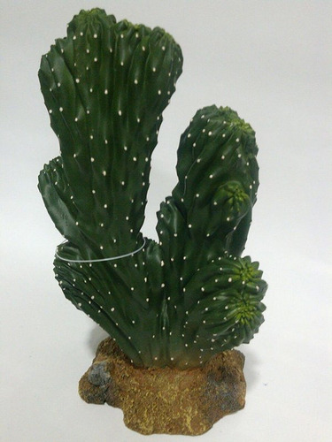 Planta Artificial Cactus Para Aquário, Terrário E Decoração