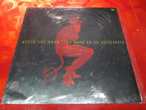 David Lee Roth - Un Poco No Es Suficiente - Disco Vinilo Lp