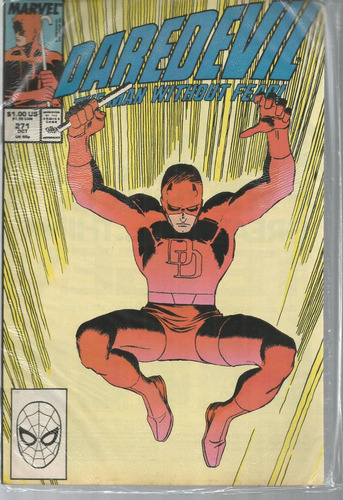 Daredevil N° 271 - Em Inglês - Editora Marvel - Formato 17 X 25,5 - Capa Mole - 1998 - Bonellihq Cx445 G23