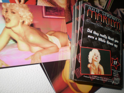 Figuritas Julie Strain Marilyn 72 Cards Completo Sexy Monroe