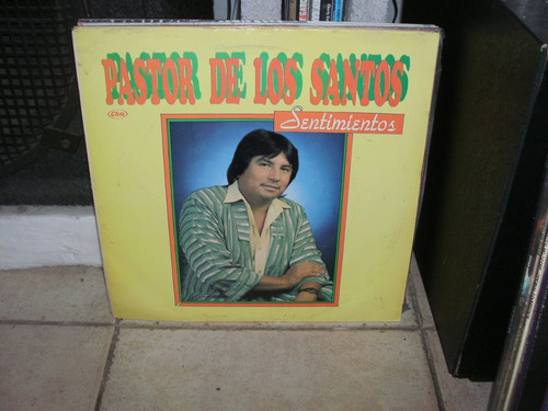 Pastor De Los Santos Sentimientos Lp Vinilo Cumbia Santa Fe