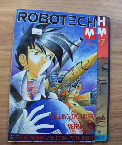 Robotech-lote De 3 Comics-nos:1-6-7-edi-meridiano Comics-vbf