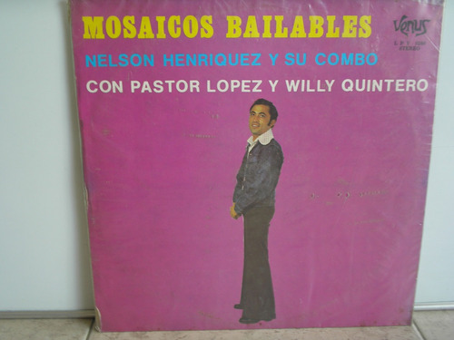 Lp Vinilo Nelson Enriquez Pastor Lopez Willy Quintero 1978