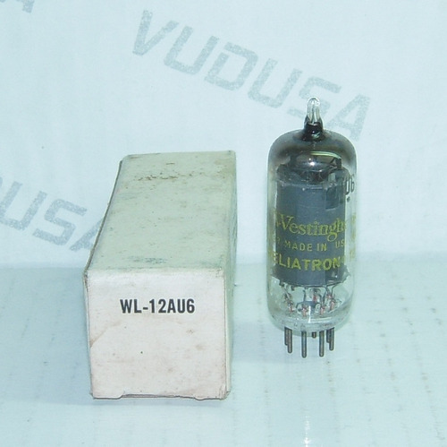 Válvula Electrónica, Vacuum Tube 12au6 Westinghouse