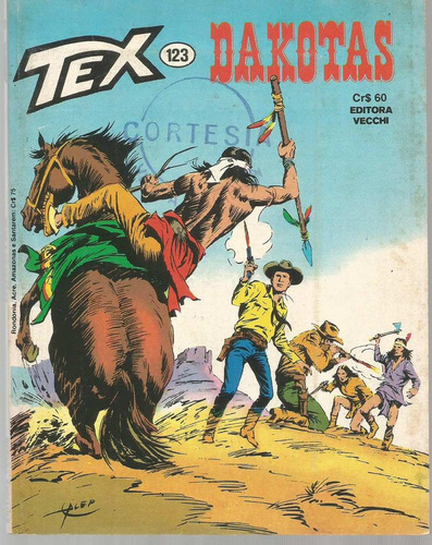 Imagem 1 de 1 de Tex 123 1ª Edicao - Vecchi - Bonellihq Cx46 E19