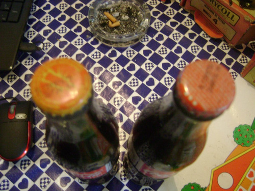 2 Botellas Coca Cola 350 Cc Año 1995 Y 2004-