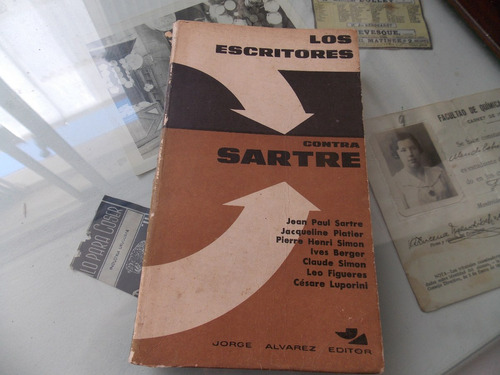 Los Escritores Contra Sartre
