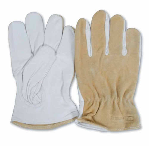 Guantes De Piel De Borrego Dorso De Carnaza Unitalla Vv4