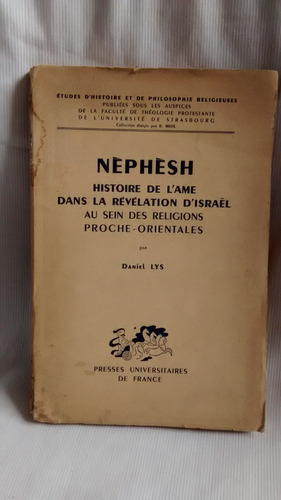 Nephesh - Revelation D´ Israel - Daniel Lys - Puf En Frances