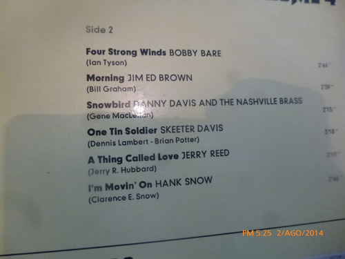 Vinilo Lp The Best Of Country And West Volumen 4 (xx350 (Usado)