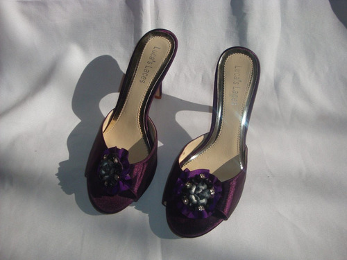 Zapatos / Sandalias De Dama _ Violetas