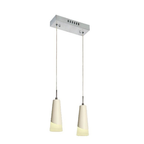 Pendente Com Led 6w X 2 6000k Branco Frio