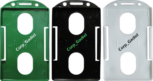 Porta Carnet Vertical. Flexible. Cae Y No Parte.