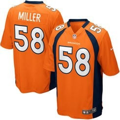 Nfl Jersey Elite Von Miller Denver Broncos Hombre