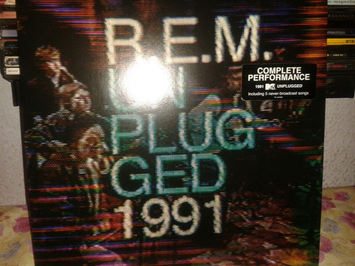 Vinilo Doble R.e.m.,u2, Unplugged 1991 Flamante Estado