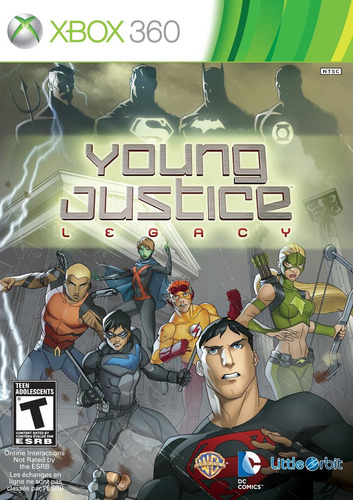 Young Justice Legancy - Xbox 360 - Jovem Liga Da Justica