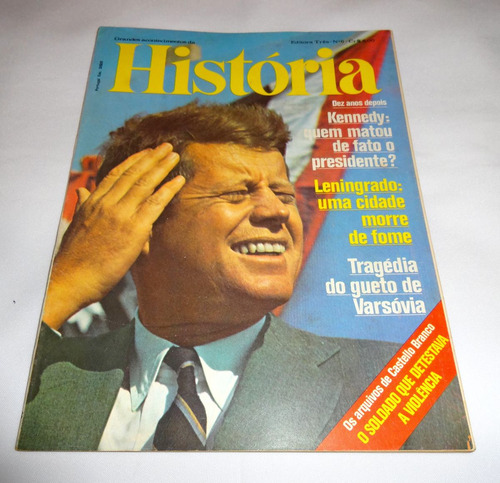 Revista História John Kennedy - Nov 1973