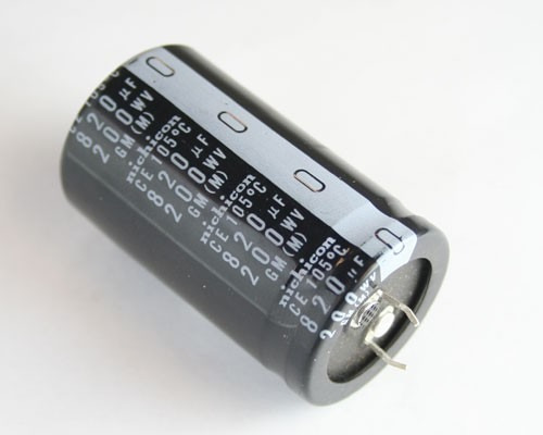 Capacitor Para Fuentes 820uf X 200v 85º Originales