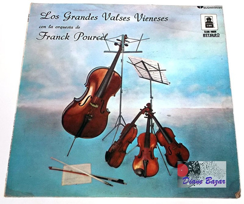 Lp Los Grandes Valses Vieneses Orquesta De Franck Pourcel