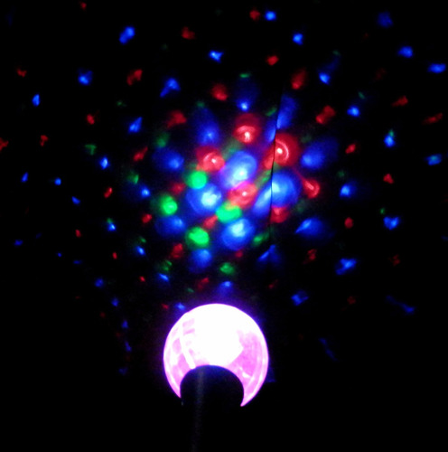 Imagen 4 de 6 de 6 Vara Doble Boliche Proyectora Cotillon Luminoso Fiesta Led