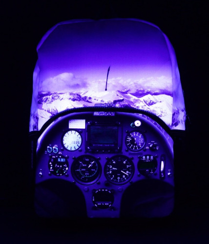 Mojo Mochila Mile High Cockpit Backpack Polyester Backlight