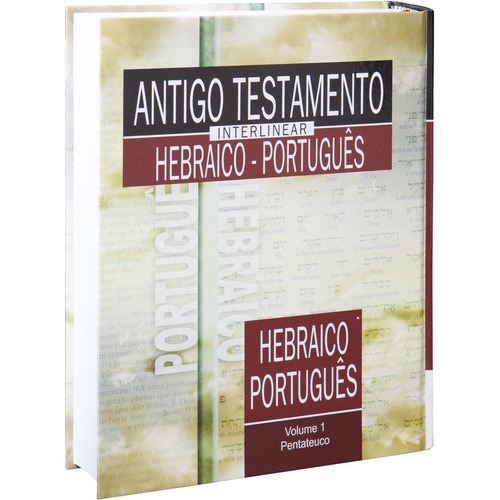 Antigo Testamento Interlinear Hebraico Português Frete Gráti