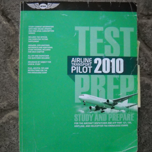 Airline Transport Pilot 2010, Test Study And Prepare, For Th