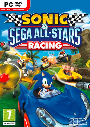 Sonic And Sega All Stars Racing Original E Lacrado Pc/dvd