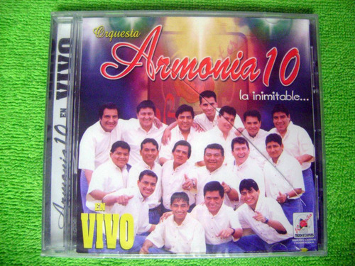 Eam Cd Orquesta Armonia 10 La Inimitable En Vivo 2002 Piura