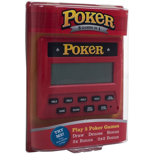 Juego De Poker Electrónico Portátil 5 En 1 Reczone
