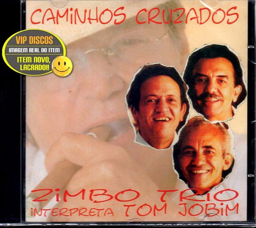 Cd Zimbo Trio Interpreta Tom Jobim - Novo Lacrado Raro