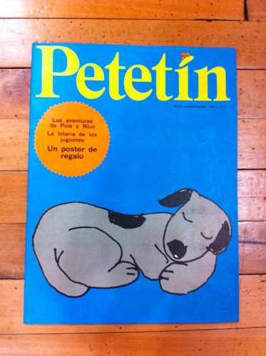 Revista Petetín - Material Didactico - Año 1 Nº 1 - Antiguo