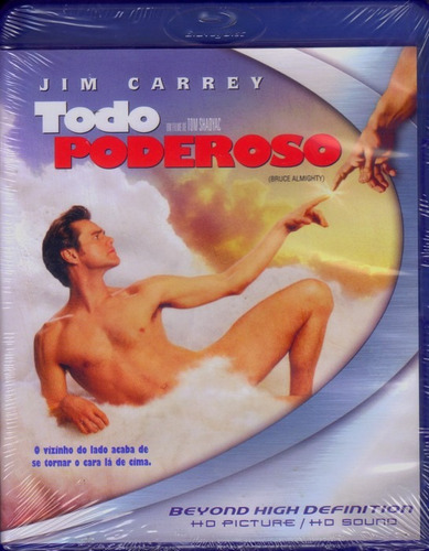 Blu-ray Todo Poderoso Original Br Lacrado Jim Carrey