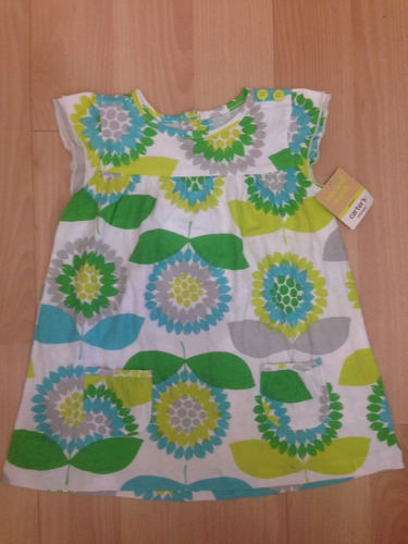 Vestido  Carter´s  Algodon Talla 3 Y 4