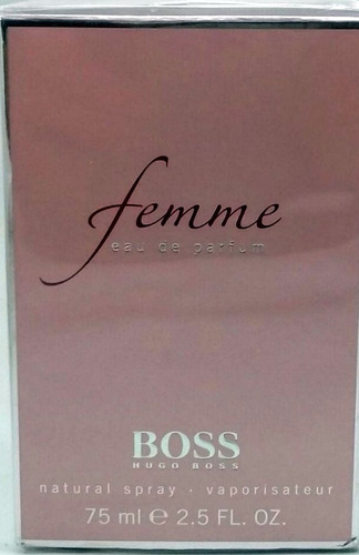 Perfume Boss Femme Feminino 75ml - Eau De Parfum