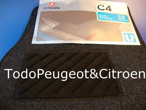 Imagen 2 de 8 de Juego Cubre Alfombras Citroen C4 Legitimo 100% Original
