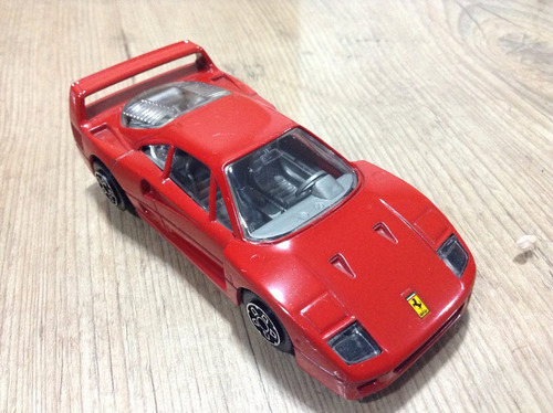 Ferrari F40 Marca Burago Made In Italy Metal Esc 1/43