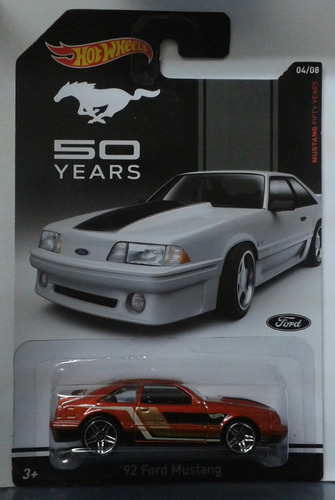 2013 Hot Wheels 50 Years ´92 Ford Mustang 955ppw