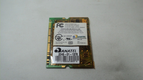 Placa Modem Notebook Compaq Evo A01-0494jp