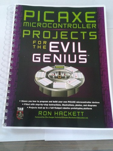 Picaxe Microcontroler Projects(evil Genius)libro Engargolado
