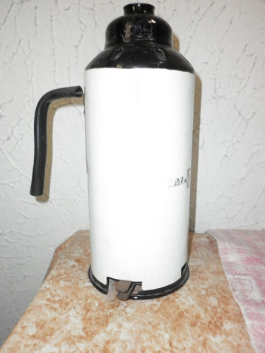 Antiguo Termo Con Mechero A Alcohol Para Calentar Agua (Usado)