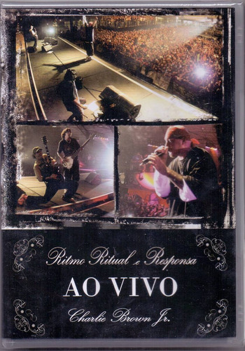 Dvd Charlie Brown Jr. - Ritmo, Ritual E Responsa - Novo***