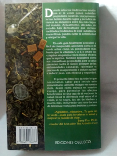 Imagen 3 de 5 de El Te Verde Secreto Natural Vida Mas Sana Nadine Taylor