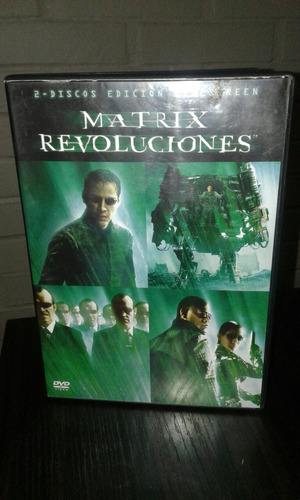 Dvd Pelicula Matrix Revoluciones Original