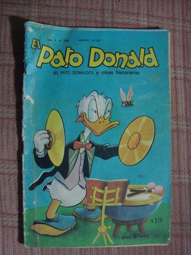 El Pato Donald 499 2/3/54 Comic Historieta Revista.